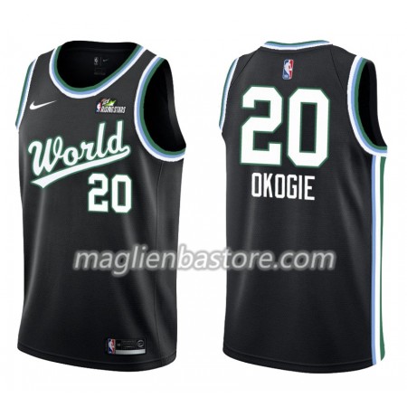 Maglia NBA Minnesota Timberwolves Josh Okogie 20 Nike 2019 Rising Star Swingman - Uomo